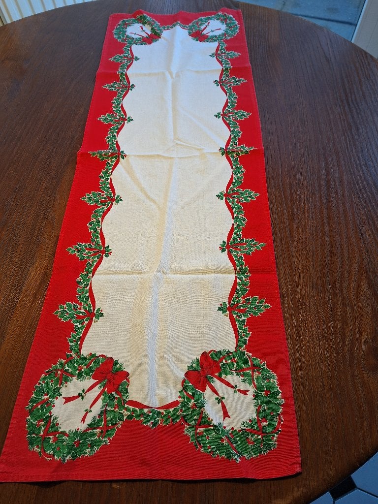 Kerst loper tafel 35 bij 100cm katoen, Ophalen of Verzenden