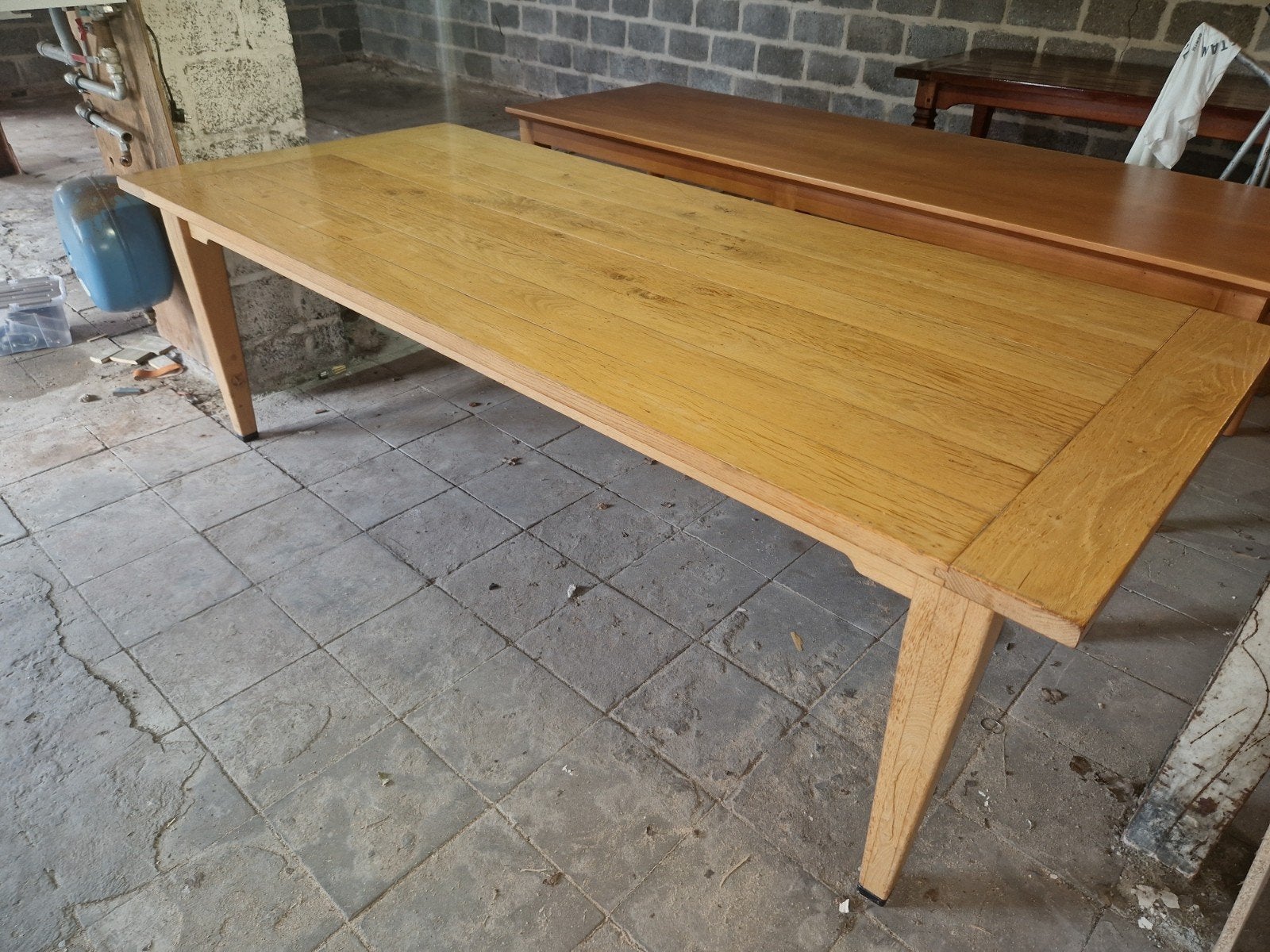 Franse boerentafel kloostertafel, Antiek en Kunst, Ophalen