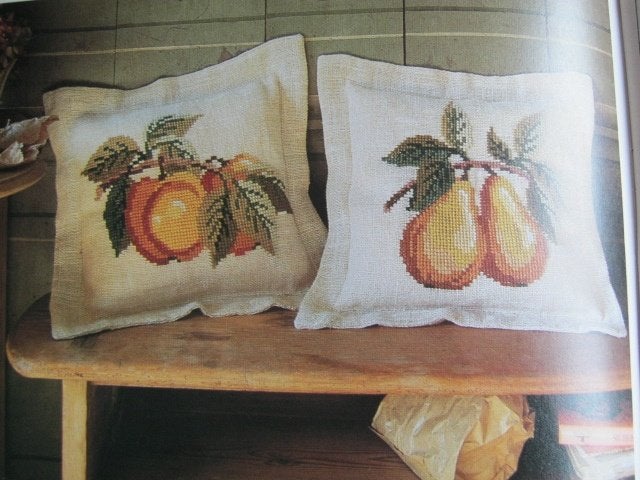 Borduurpatroon  Appels - Peren en Kersen  nr 7888 do, Verzenden, Nieuw, Handborduren, Patroon