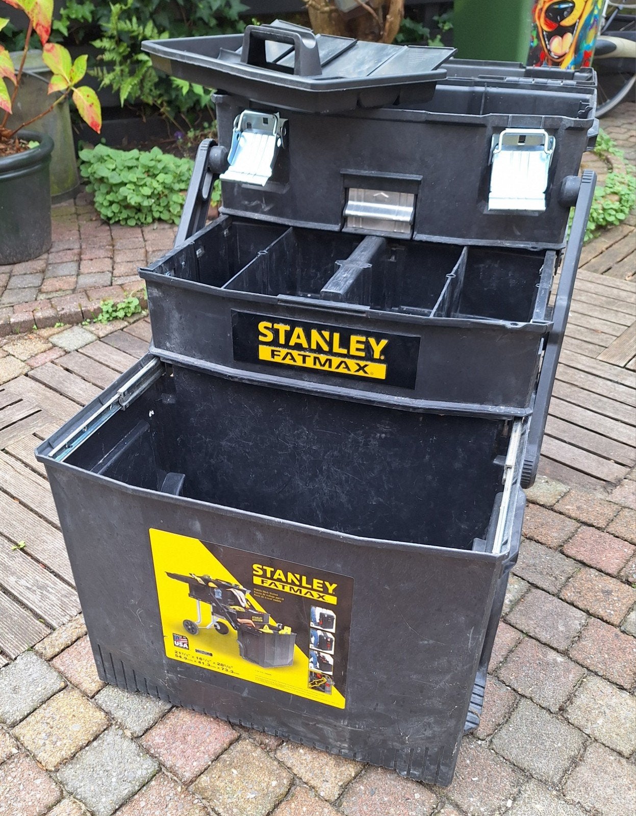 Stanley Fatmax Gereedschaps trolley, Ophalen, Gebruikt