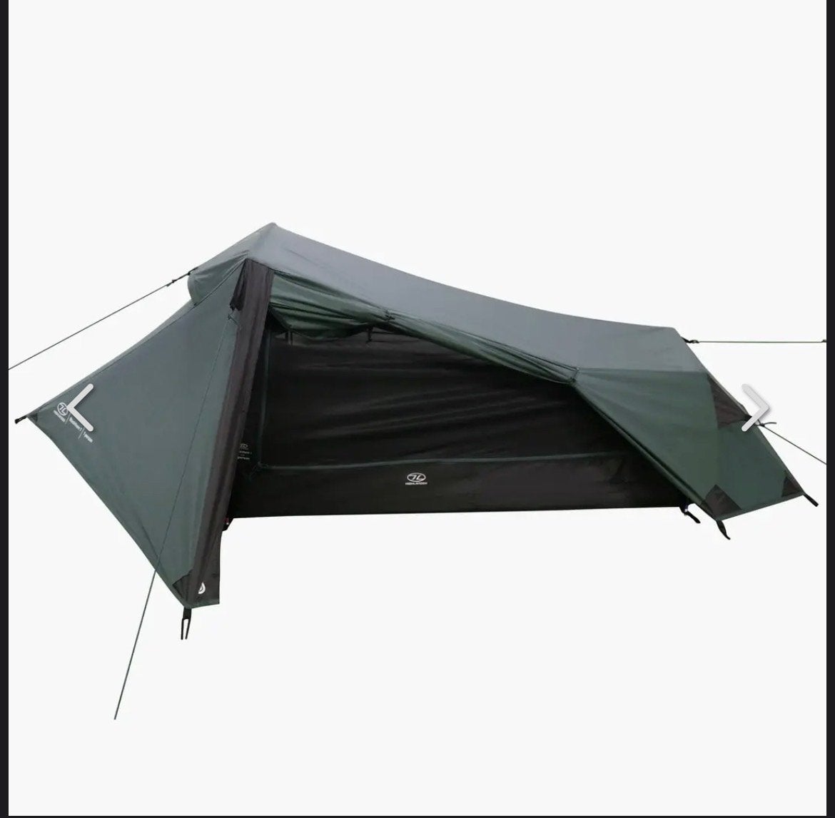 Highlander Blackthorn 1 Tent - Lichtgewicht en Compact, Ophalen, Zo goed als nieuw, Tot en met 2