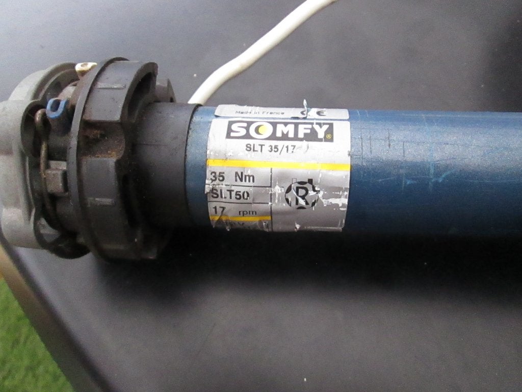 motor van zonnescherm 6meter  25 euro, Ophalen, Gebruikt