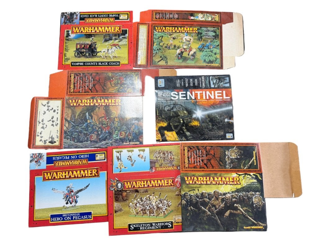 Warhammer Fantasy Empty Box Collection, ., Warhammer, Ophalen of Verzenden, Zo goed als nieuw