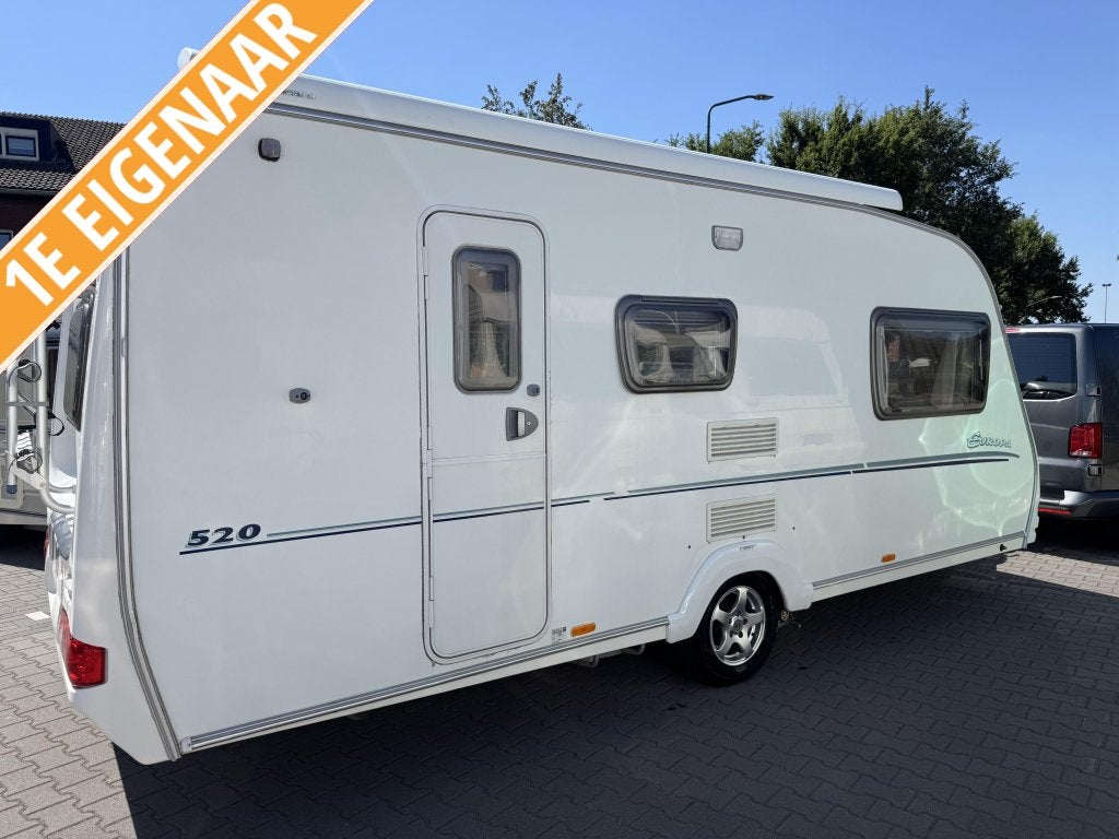 Sprite Europa520/lengte bed/stapelbed/mover/luifel/Bovag2026, Overige typen, Schokbreker, Bedrijf, Treinzit