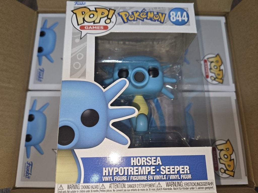 Funko Pop Pokemon Horsea, SupportEMEA@Funko.com, 21 Holborn Viaduct, Londen, EC1A 2DY, Veringd Koninkrijk, Funko, Nieuw