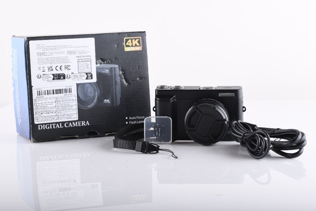Digital 4k Camera, Nieuw, Ophalen of Verzenden, Geheugenkaart, Compactcamera