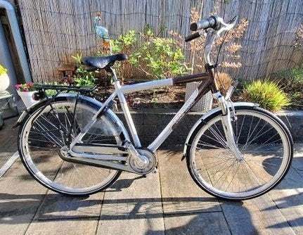 Telford Bikkel Heren-/Jongensfiets 28 inch, 7 versnellingen, Velgrem, Versnellingen, 49 tot 53 cm, Zo goed als nieuw