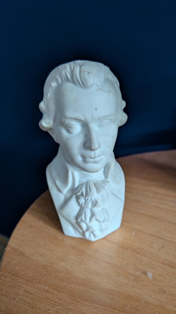 Mozart beeldje, Verzamelen, Beelden en Beeldjes, Ophalen, Gebruikt, Mens