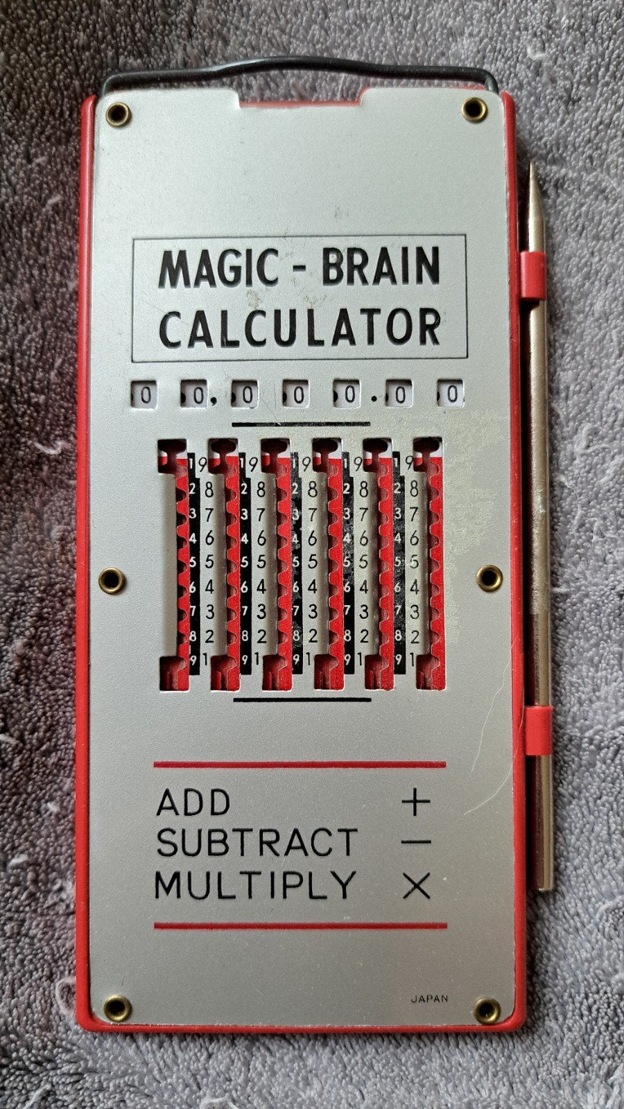 Magic Brain Calculator Vintage (1955-1970), Ophalen of Verzenden