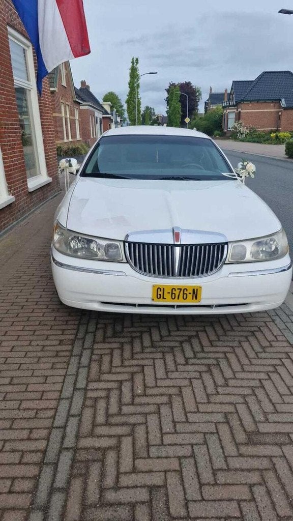 Personenauto, Lincoln, Town Car, 4.6 Signature, WIT, 1998, 8 cilinders, Town Car, Wit, Leder