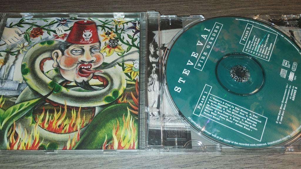 Steve Vai - Fire Garden, Ophalen of Verzenden, Zo goed als nieuw