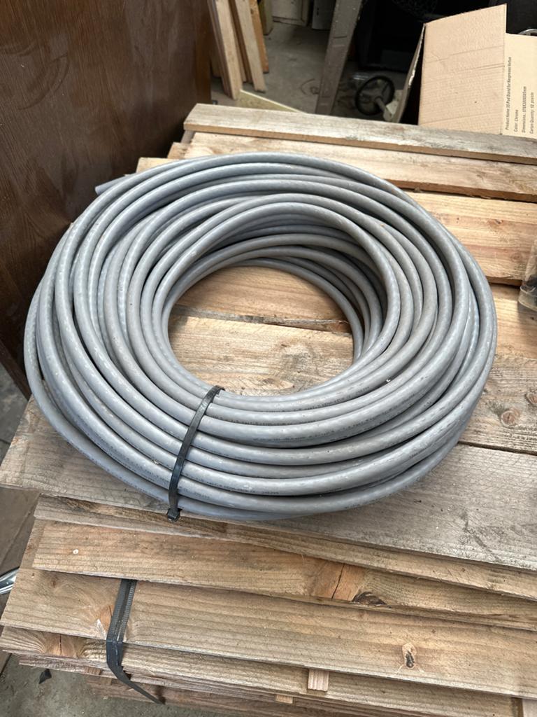 75m YMvK 0.6/1kV 5x1,5 Grondkabel met mantel - Nieuw, Doe-het-zelf en Verbouw, Elektra en Kabels, Ophalen, Nieuw, Kabel of Snoer