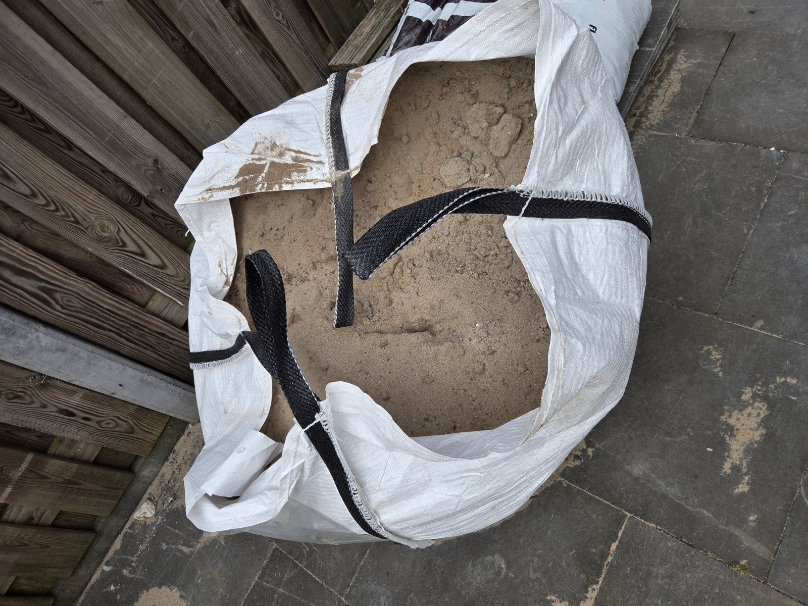 Big bag geel zand, Tuin en Terras, Zand, Ophalen, Ophoogzand