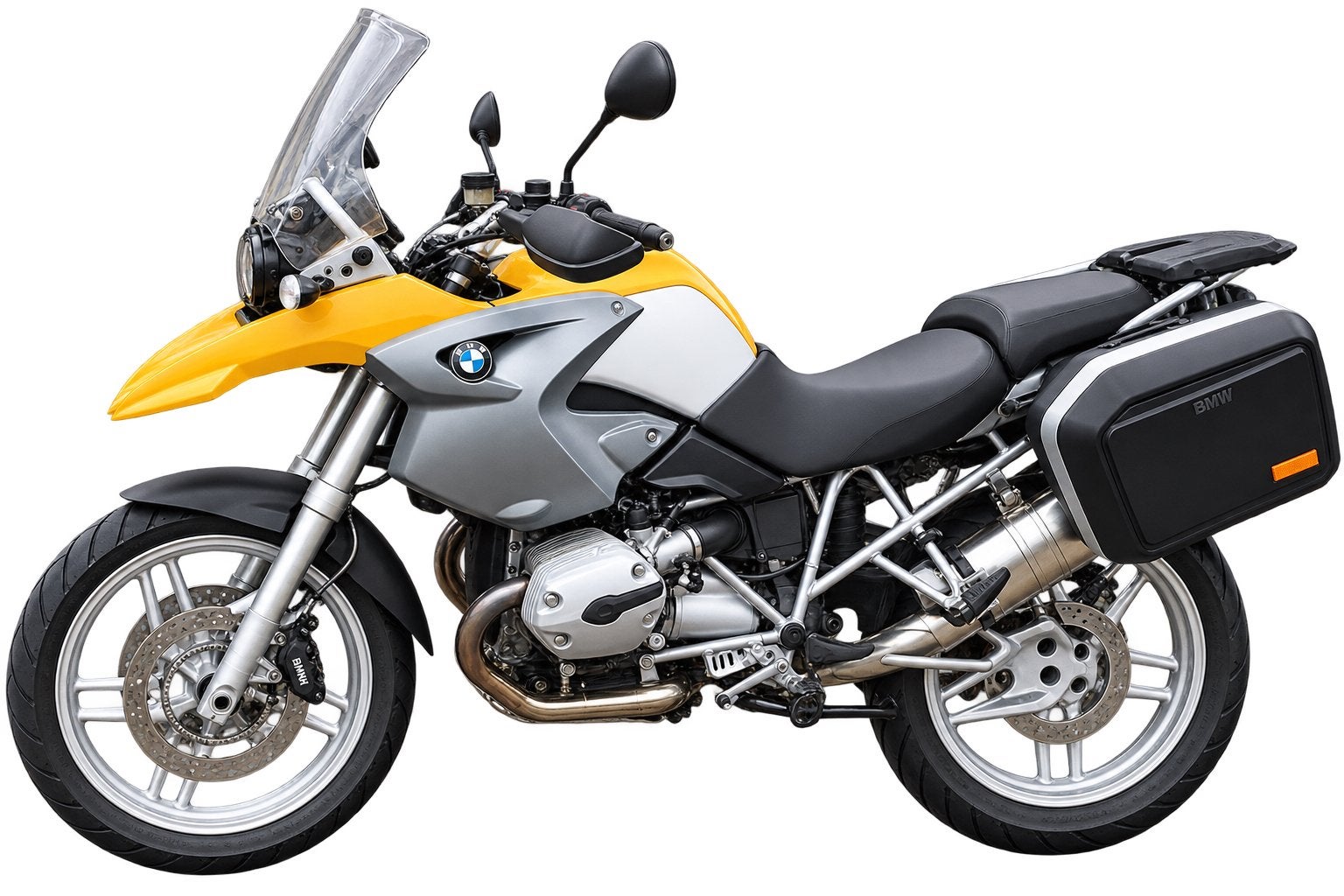 Krauser koffers passend gemaakt voor Bmw R1200 GS, Motoren, Ophalen, Gebruikt