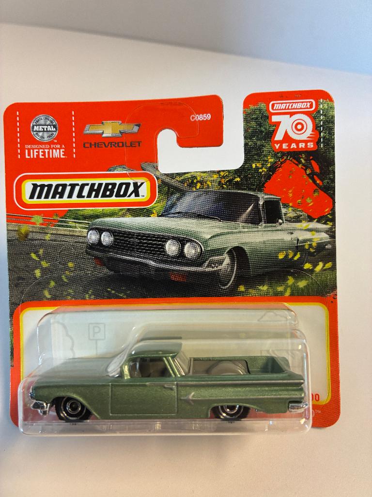 89759: Chevrolet El Camino - 1960 - Matchbox, Nieuw, Ophalen of Verzenden, Gondel 1, 1186MJ Amstelveen, Service.nl@mattel.com