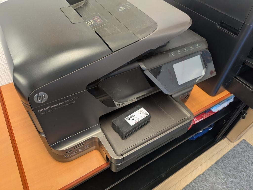 HP OfficeJet Pro 8600 Plus All-in-One Printer, Computers en Software, Printers, Ophalen, Gebruikt, Inkjetprinter, All-in-one