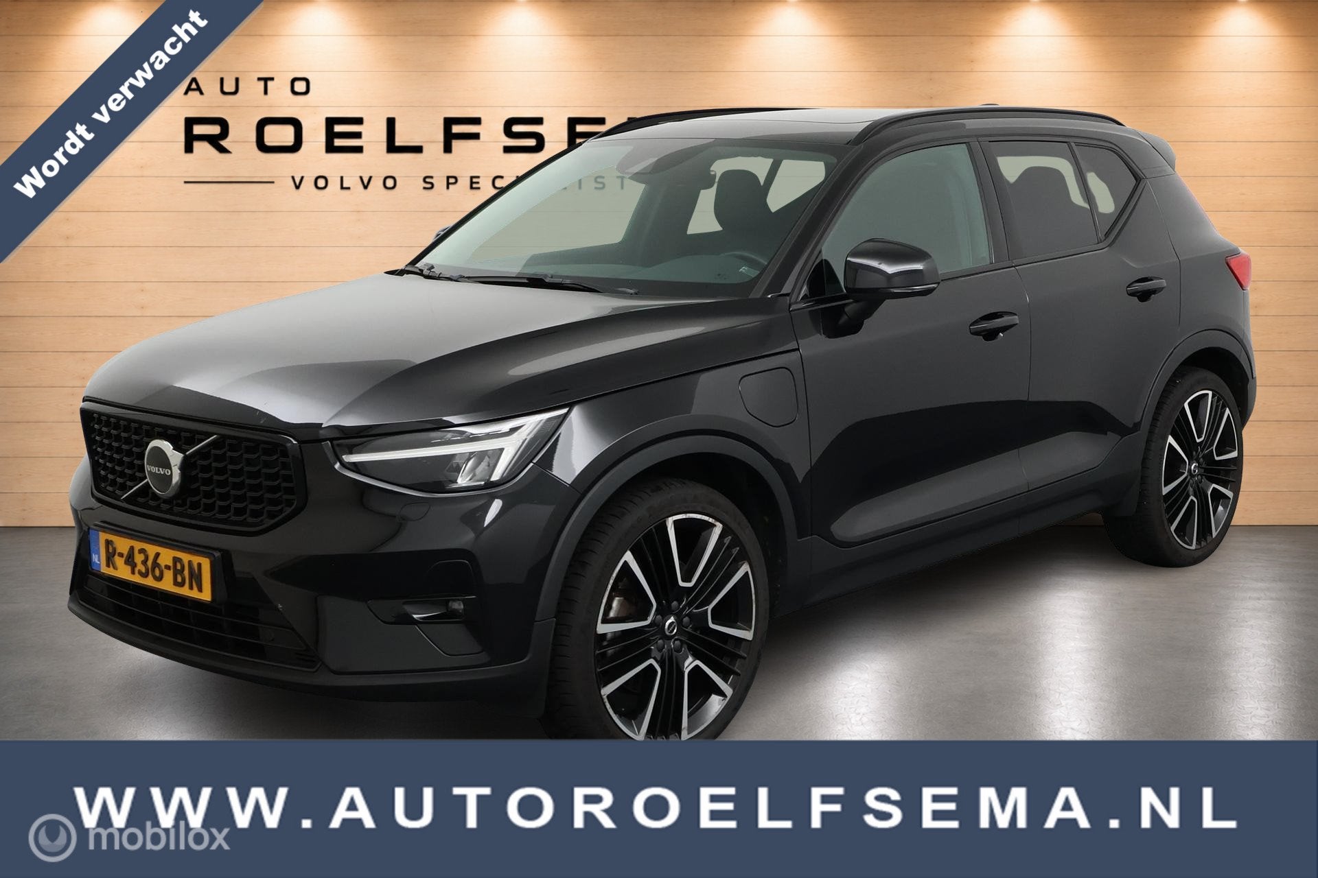 Volvo XC40 1.5 T4 Plug-in hybrid Ultimate Dark | Adaptive Cr, Dealer onderhouden, Automatische klimaatregeling, Zwart, Bedrijf