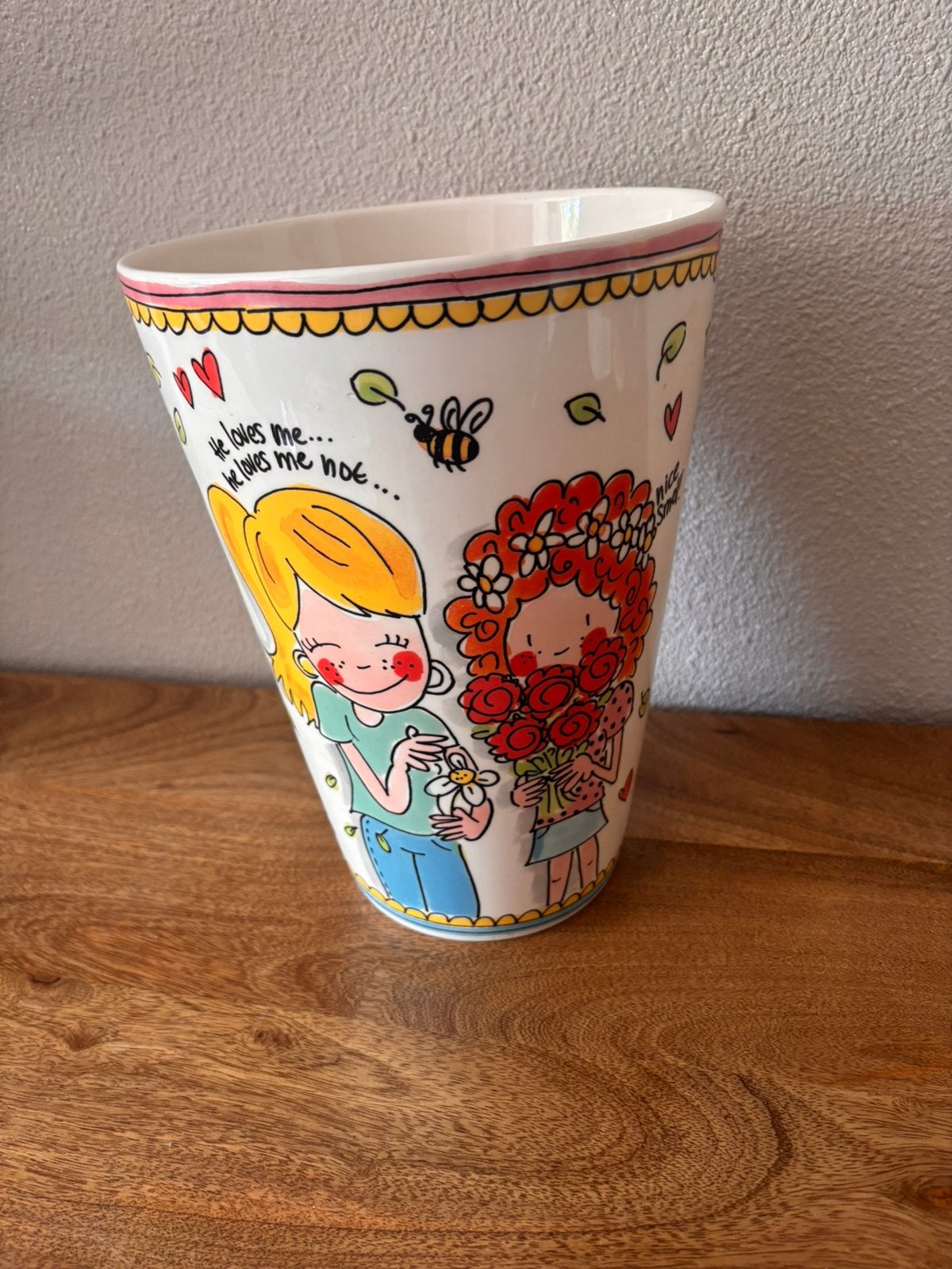 Blond Amsterdam Vaas, Ophalen, Overige typen, Nieuw, Aardewerk