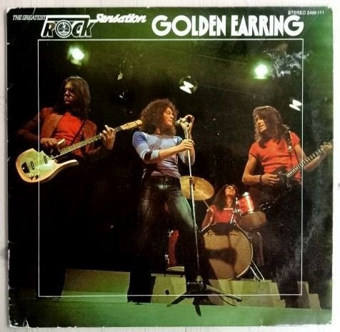 Golden Earring: the greatest Rock Sensation. (Duitsland), Cd's en Dvd's, Ophalen of Verzenden, Gebruikt, Rock, LP