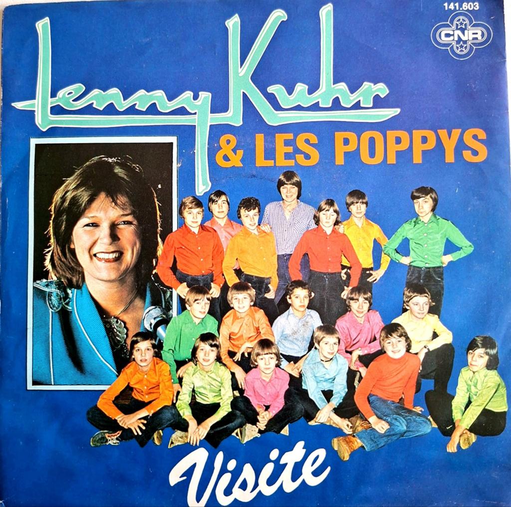 7"/SINGLE  LENNY KUHR & LES POPPYS - Visite, Ophalen of Verzenden, Gebruikt, Pop