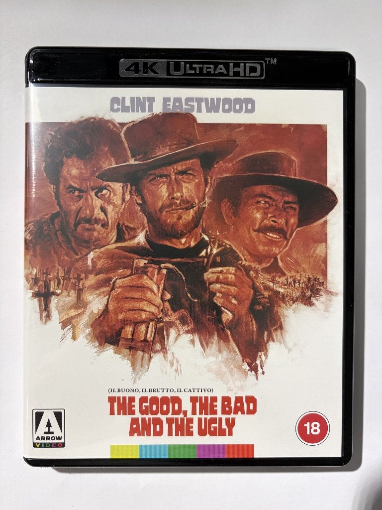 The Good, the Bad and the Ugly (1966) 4K Ultra HD, Cd's en Dvd's, Ophalen, Zo goed als nieuw, 4K Ultra HD Blu-ray, Actie