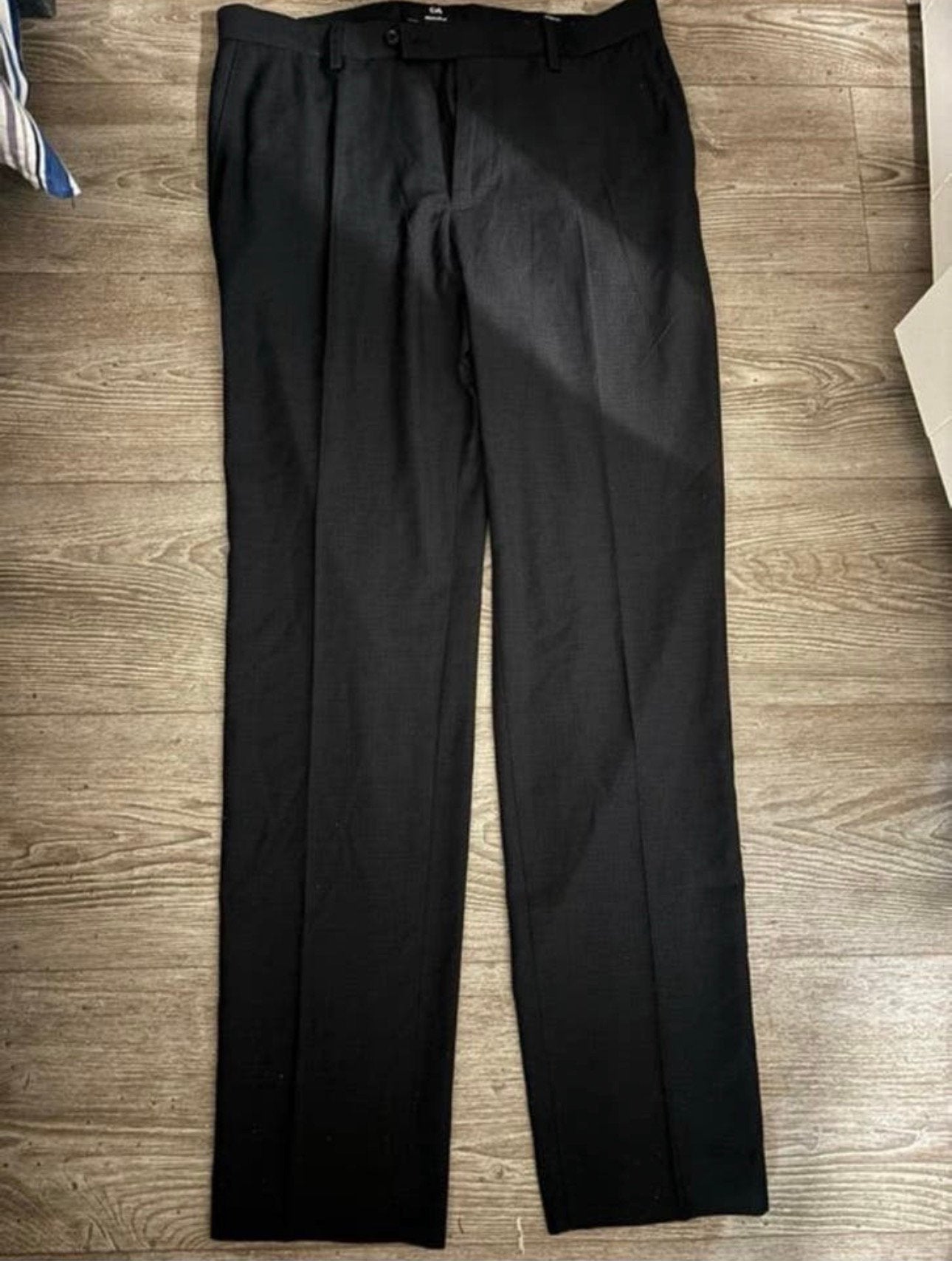 Pantalon, Ophalen of Verzenden, Zo goed als nieuw, Maat 52/54 (L), Zwart