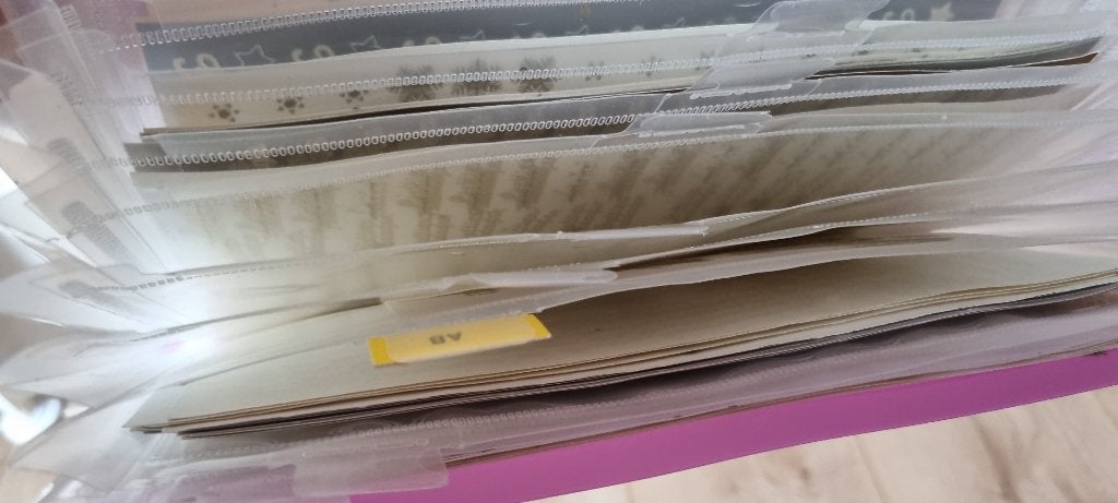 Stickers (randjes en teksten) voor kaarten maken, Ophalen of Verzenden, Gebruikt, Overige thema's, Overige typen