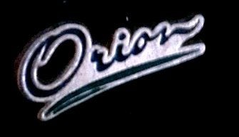 Ford Orion pin- d.groen-zilverkleur, Verzenden, Nieuw, Transport, Speldje of Pin