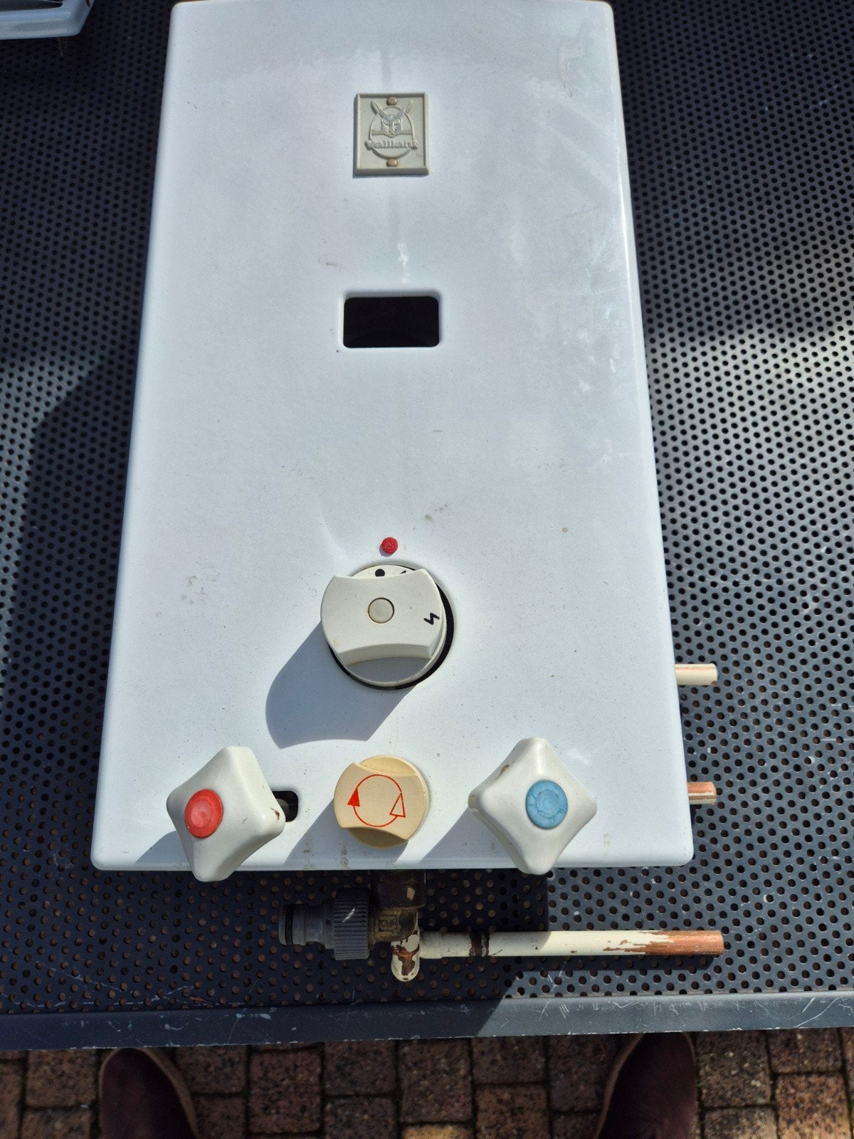 Vaillant MAG 135/7 T A25 SO17 Geiser Aardgas, Doe-het-zelf en Verbouw, Ophalen, Gebruikt, Aardgas, Geiser