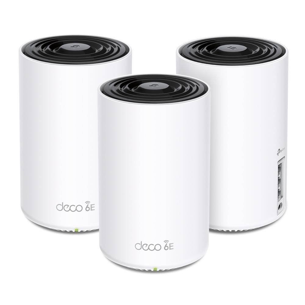 TP-Link Deco XE75 (3x!)  X20 (2x!) WiFi 6E Mesh, Ophalen of Verzenden, Zo goed als nieuw, TP-Link Omada