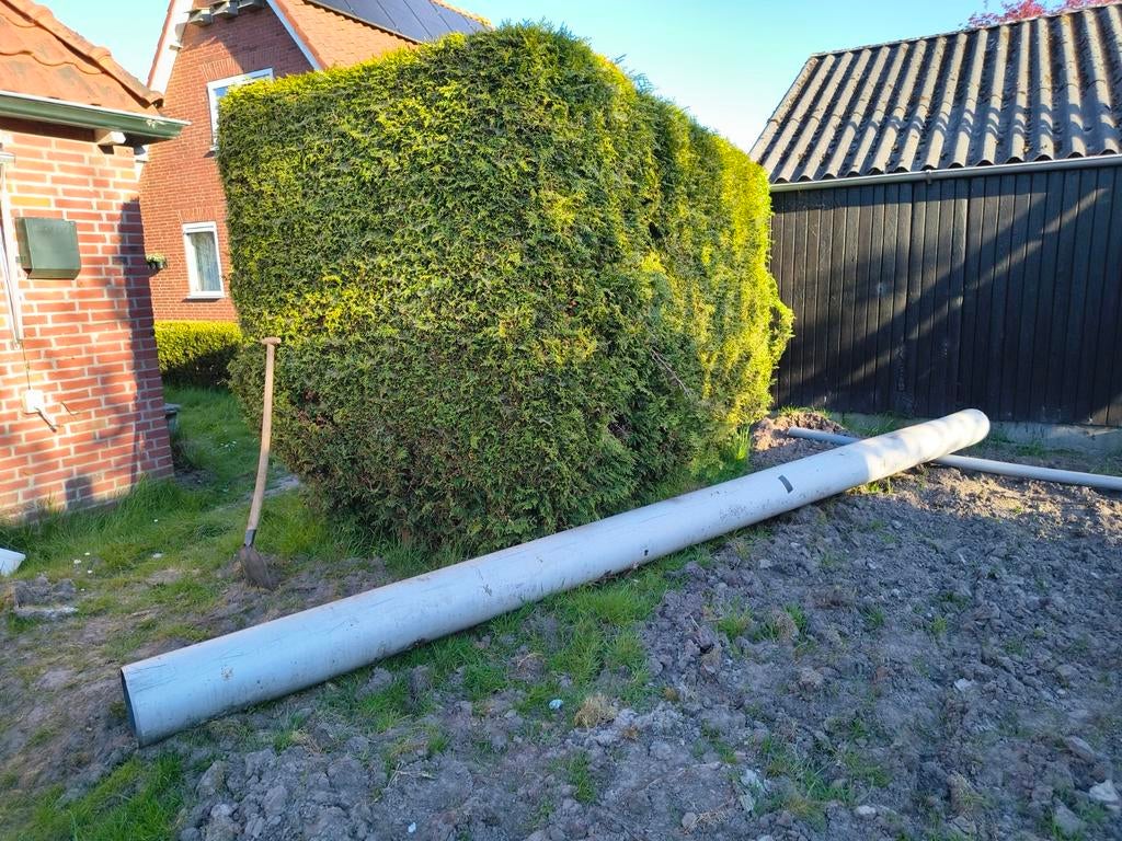 Duiker 250 mm, Doe-het-zelf en Verbouw, Ophalen, Gebruikt, Pvc, 4 tot 6 meter