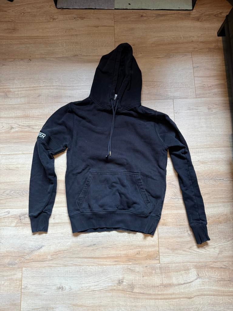 Daily paper captain trui maat xs, Kleding | Heren, Truien en Vesten, Ophalen of Verzenden, Gedragen, Maat 46 (S) of kleiner, Zwart