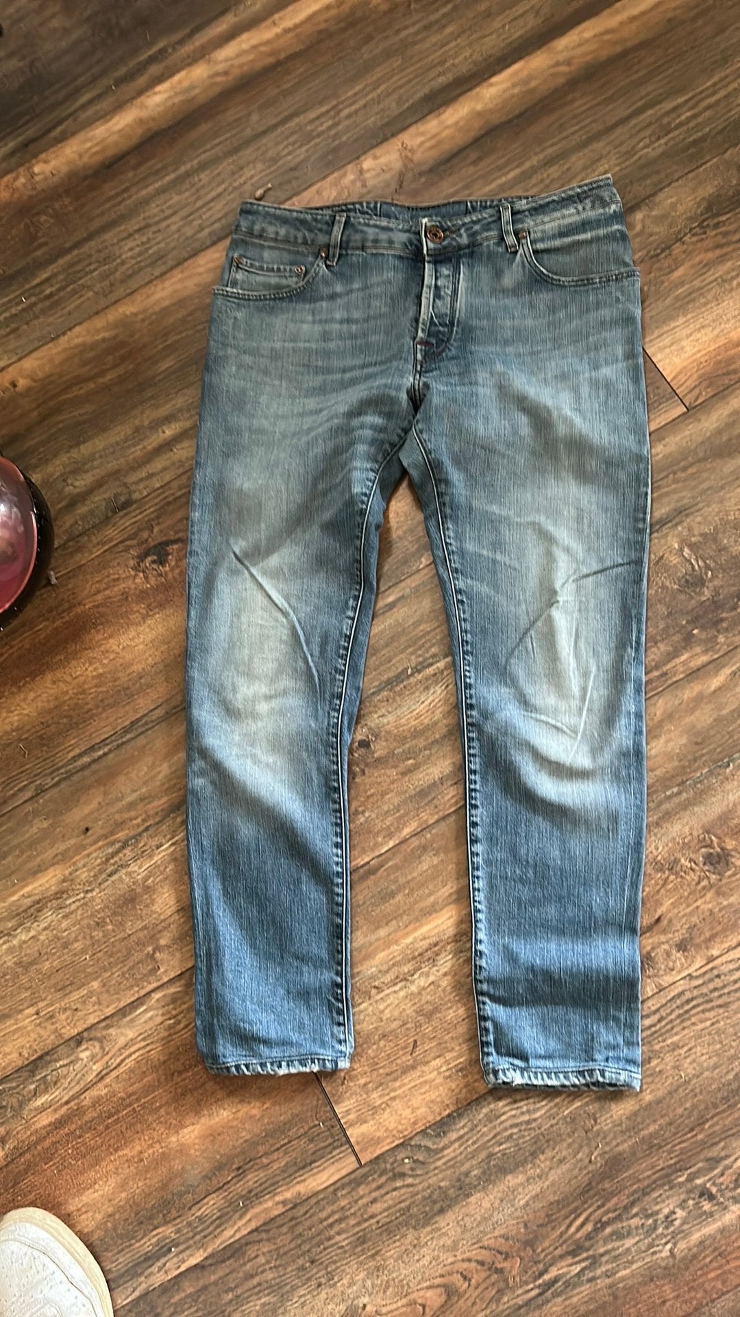 JACOB COHEN  maat 35/32 in prima staat, Ophalen of Verzenden, Gedragen, Blauw, W33 - W34 (confectie 48/50)