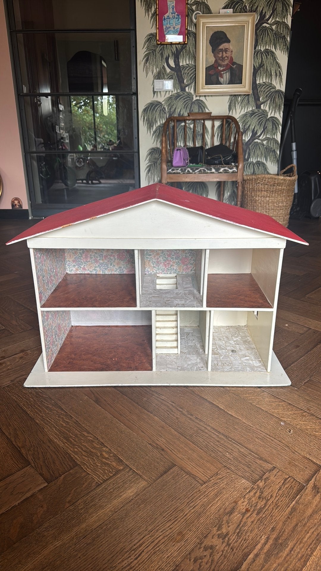 Groot poppenhuis, Ophalen, Zo goed als nieuw, Poppenhuis