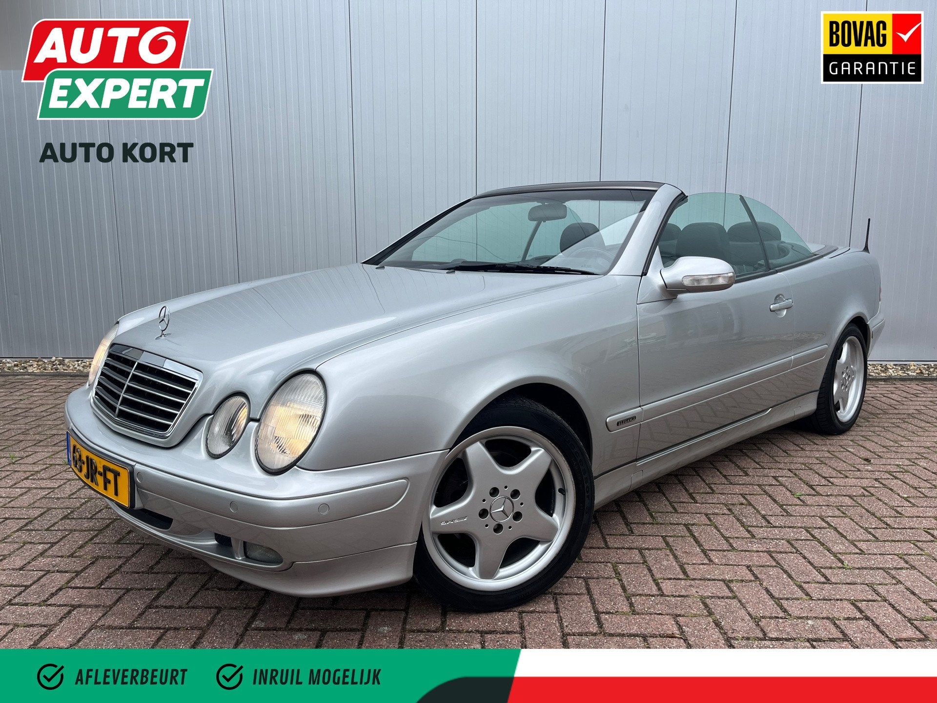 Mercedes-Benz CLK-klasse Cabrio 200 Elegance (consignatie)|, 1998 cc, Gebruikt, Zwart, 4 cilinders