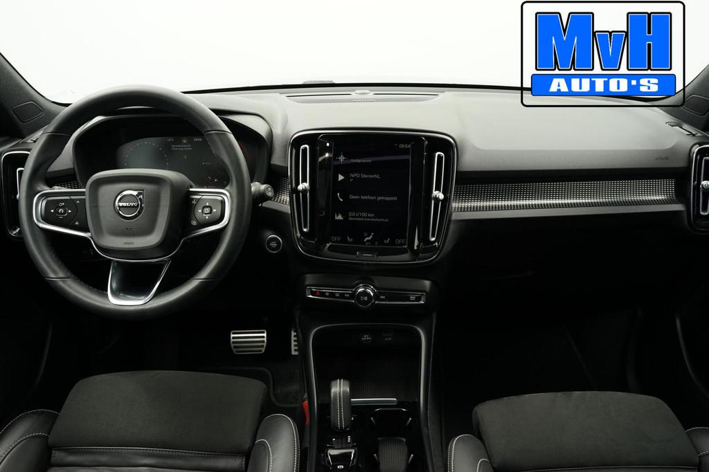 Volvo XC40 1.5 T5 Recharge R-Design|PANO|STOEL/STUUR.VERW|H/, Met garantie (alle), Zwart, Plug-in hybride, Bedrijf