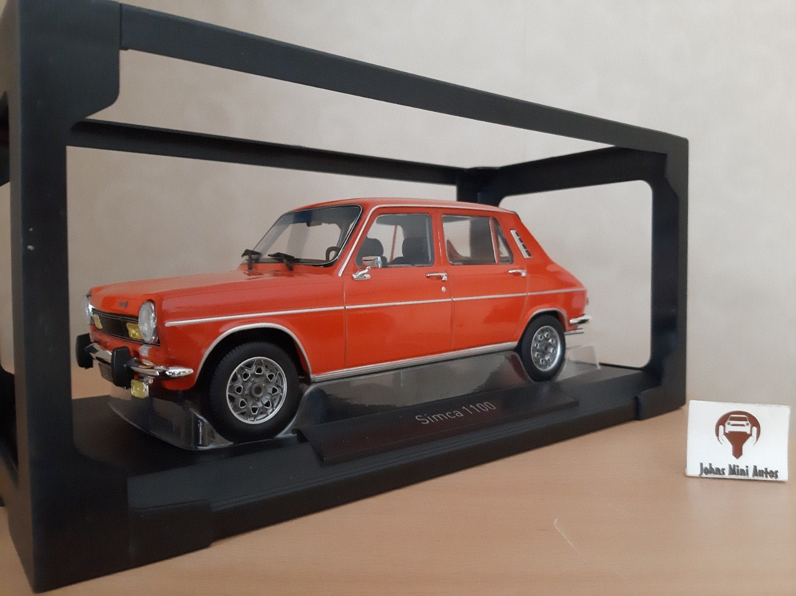 Simca 1100 Ti 1974 Sumatra Rood van Norev 1:18