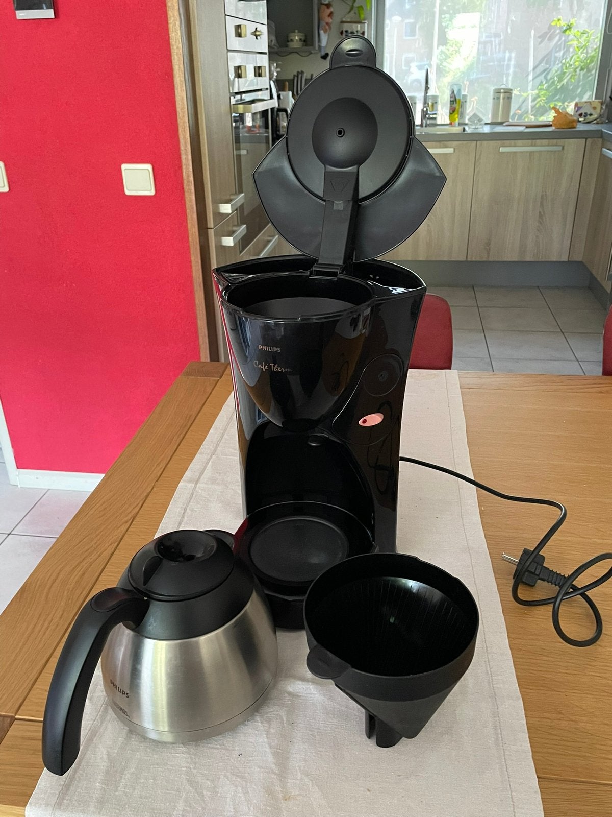 Philips koffiezet apparaat, Ophalen, Gebruikt