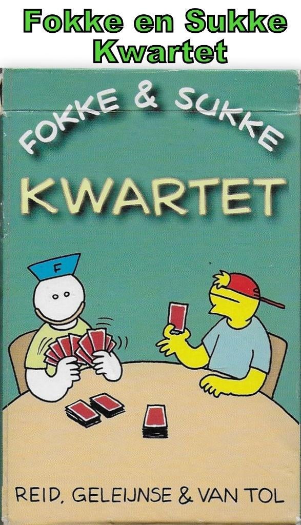 So20 fokke en sukke kwartet spel, Ophalen of Verzenden, Zo goed als nieuw, Kwartet(ten)