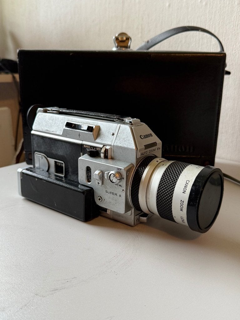 Vintage Canon Auto Zoom 814 Super 8 filmcamera, Audio, Tv en Foto, Ophalen of Verzenden, 8mm, Camera