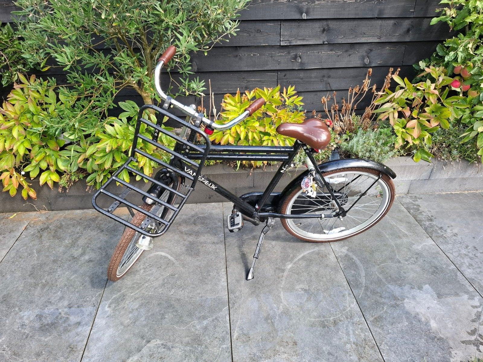 24 inch Vanspeijk transportfiets met voordrager kind, Fietsen en Brommers, Terugtraprem, Gebruikt, 50 tot 53 cm, Ophalen