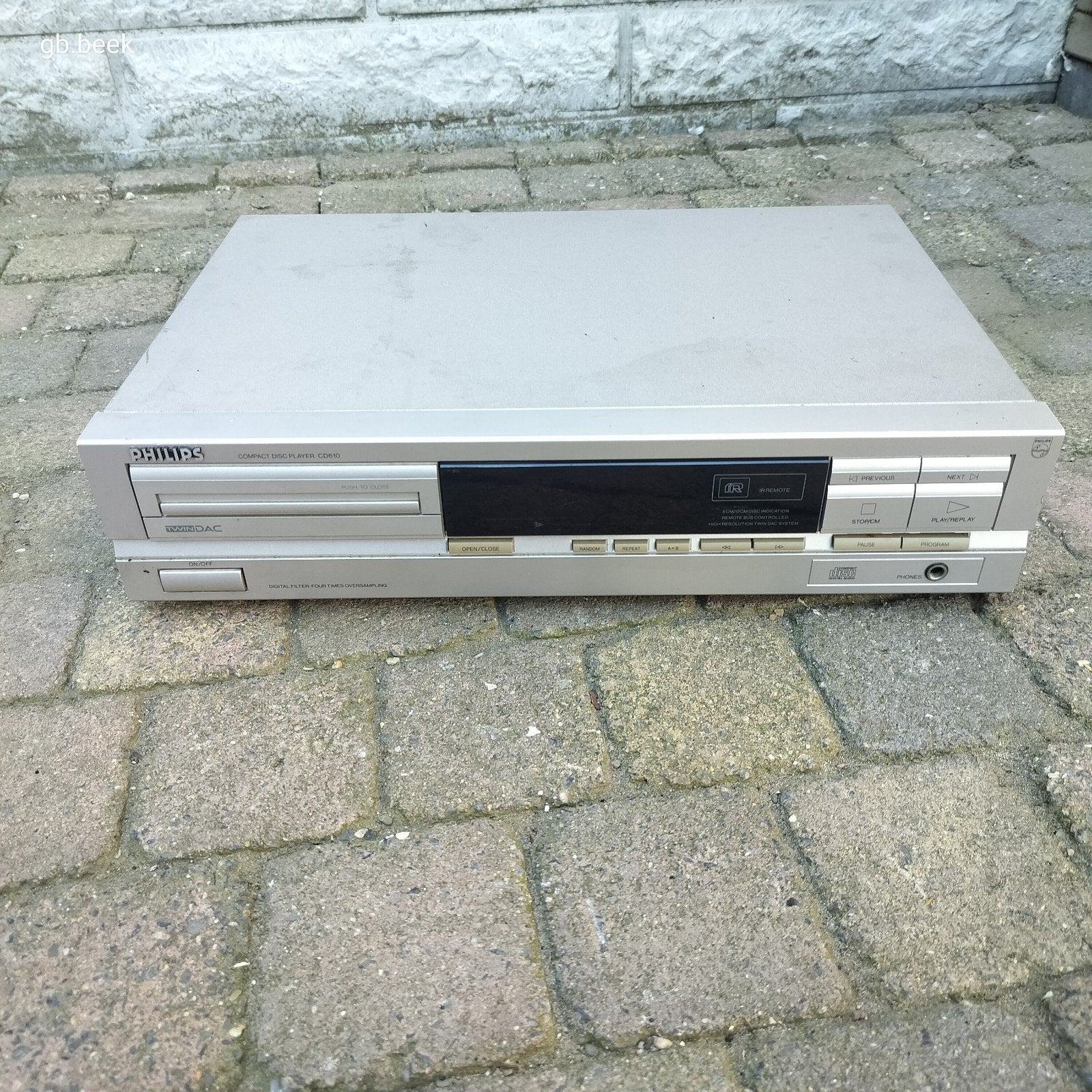 Philips CD-speler - Werkt goed, geen kabel, Audio, Tv en Foto, Ophalen of Verzenden, Gebruikt, Philips