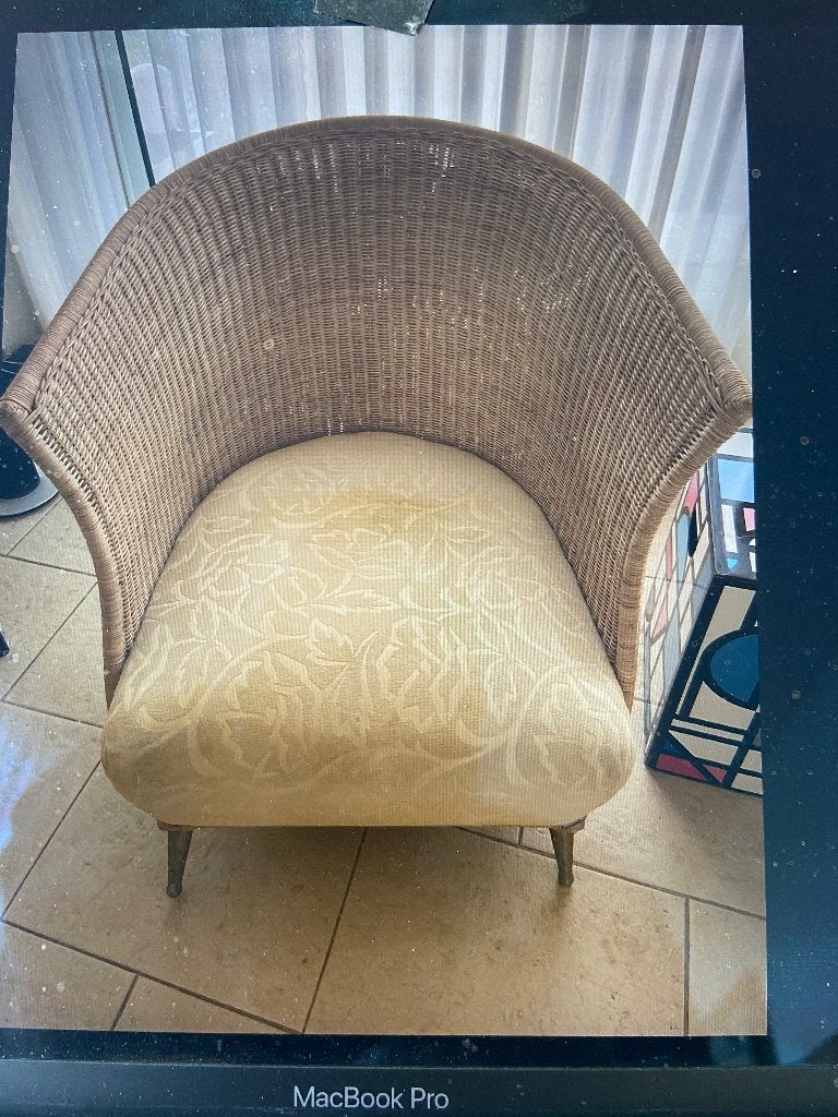 Ligne Roset Rotan stoelen(zeldzaam), Huis en Inrichting, Fauteuils, Ophalen, Gebruikt, Design, 75 tot 100 cm