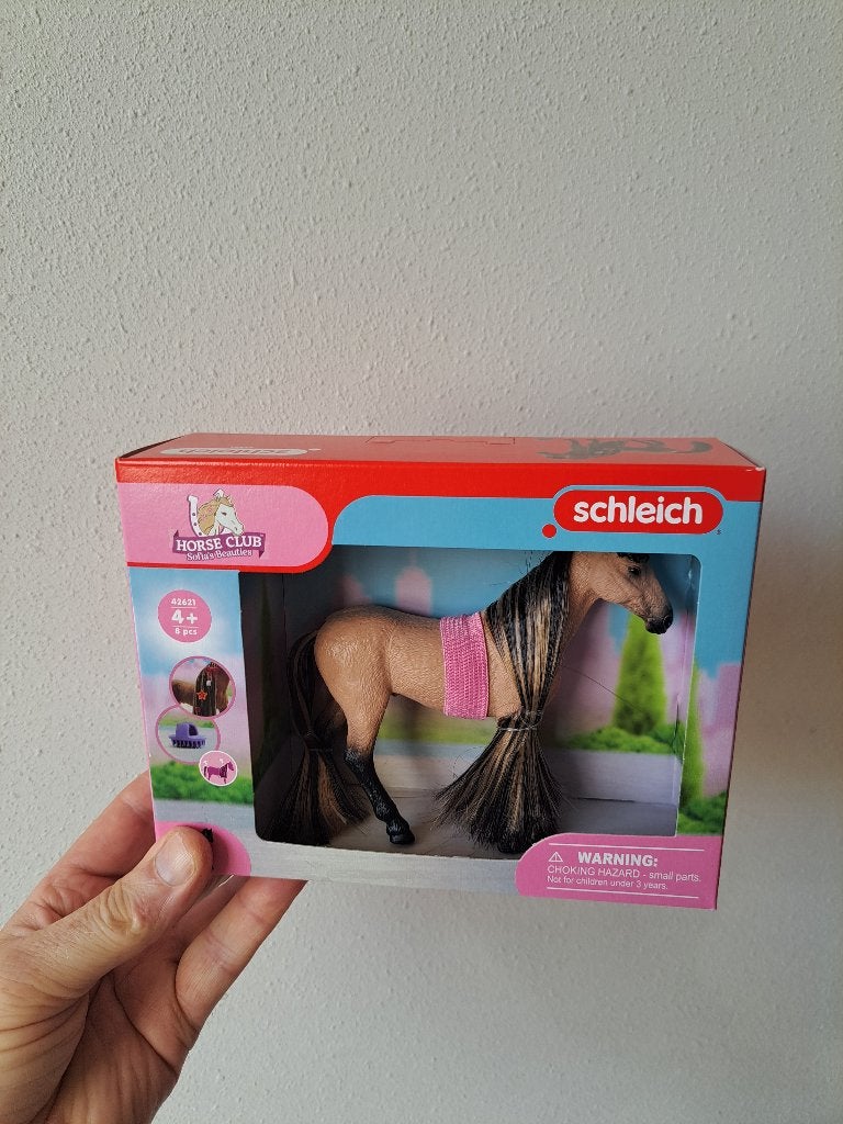Schleich Beautypaard Akhal Teke Hengst Horse Club 42621, Ophalen of Verzenden, Nieuw