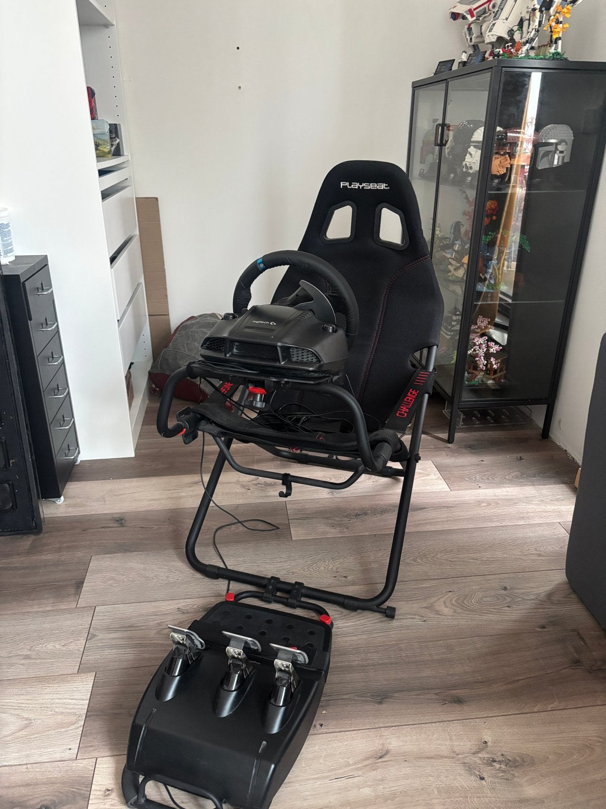 Playseat Challenge met Logitech G29 racestuur en pedalen, Ophalen, Overige merken, Zo goed als nieuw