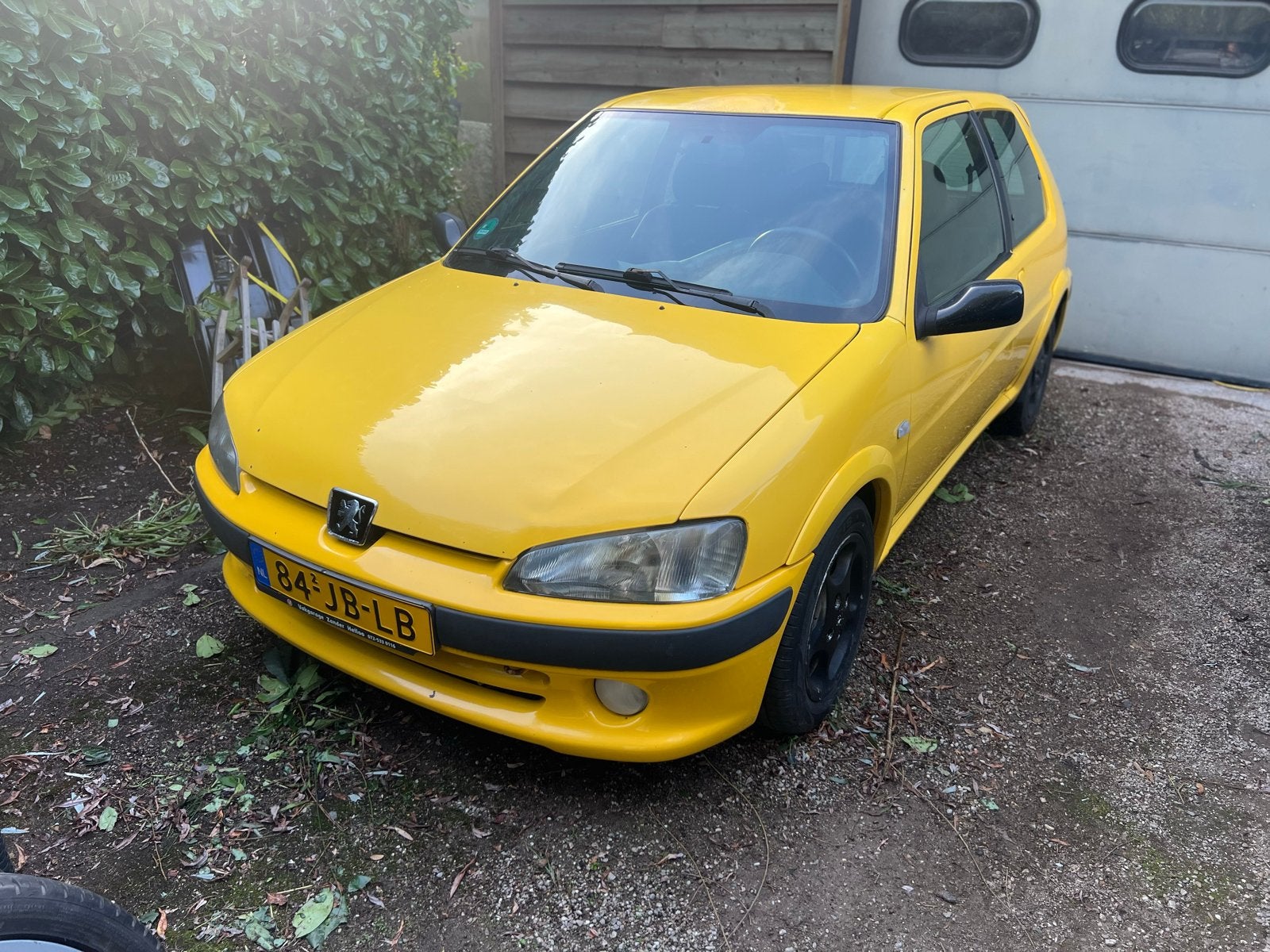 Peugeot 106 1.4 Sport 2002 Geel, Auto's, Voorwielaandrijving, 4 cilinders, 400 kg, Handgeschakeld