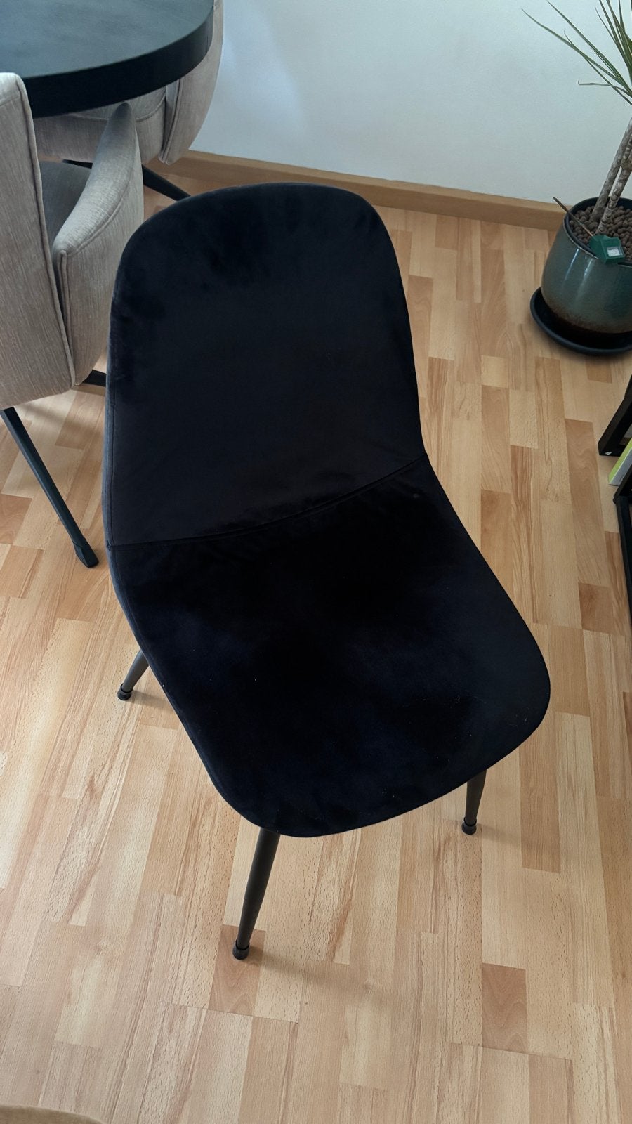 Mooie kuipstoelen van de Kwantum, Ophalen, Gebruikt, Zwart, Vier