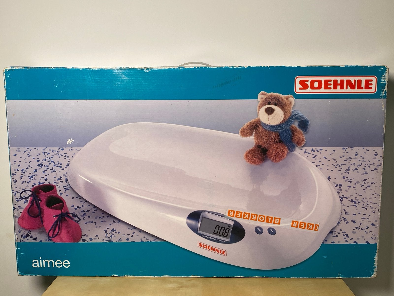 Soehnle Aimee Elektronische Babyweegschaal, Ophalen of Verzenden, Overige typen, 10 tot 50 kg, Fijner dan 1 gram