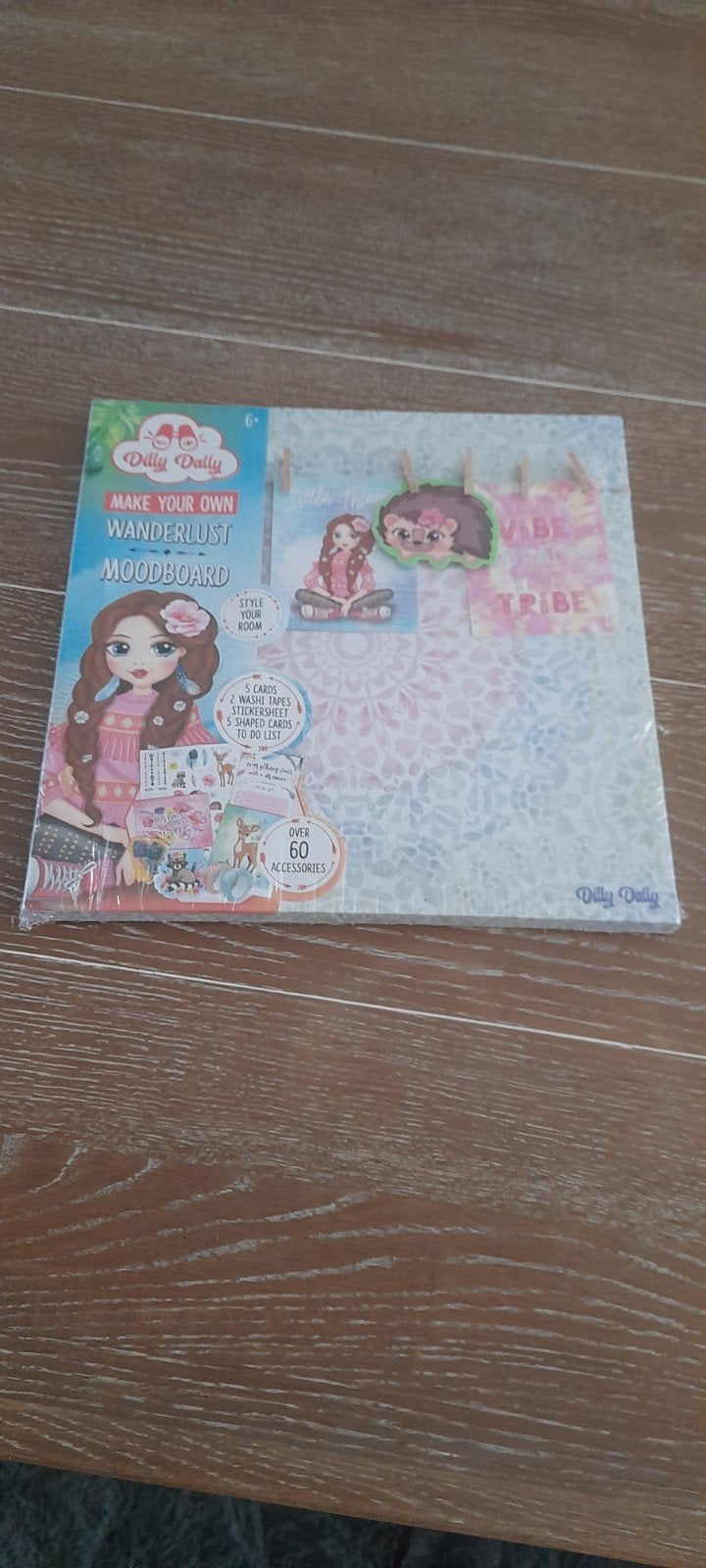 nieuwe Dilly Dally meisjes moodborad cadeautip, Beschrijfbaar, Overige thema's, Nieuw, Meerkleurig