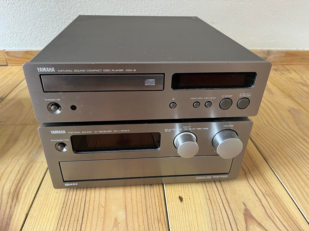 Yamaha Stereo Set met CD-speler - Gebruikt, Zeer Goede Staat, Gebruikt, Losse componenten, Cd-speler, Ophalen